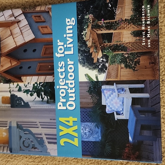 3 for $20 Craft Book- 2x4 Projects for Outdoir Living by Henderson and Baldwin - Picture 2 of 6